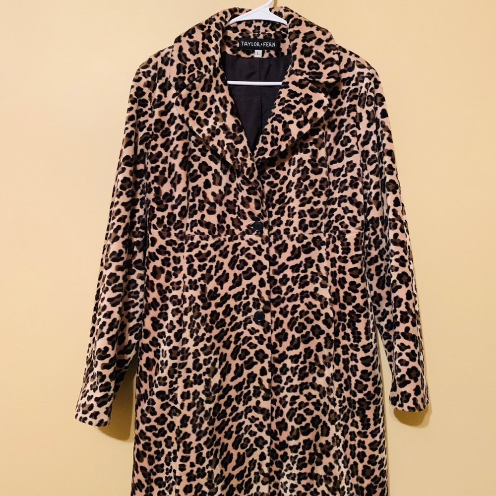 Vintage Leopard Coat